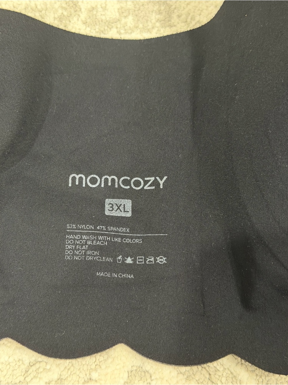 Momcozy Nursing Bra Seamless Black Nursing Bra - Supportive Fit - Picture 5 of 8